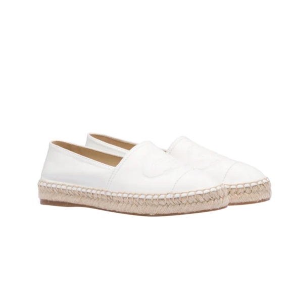 ORIGINAL PRADA LEATHER ESPADRILLES - SIZE 6.5 US - Picture 7 of 9